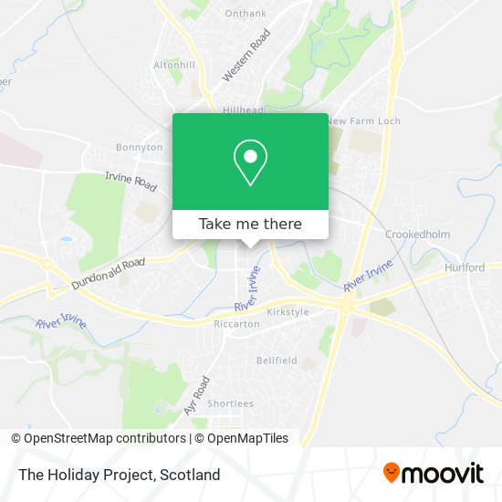 The Holiday Project map