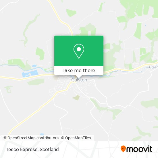 Tesco Express map