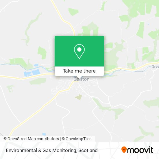 Environmental & Gas Monitoring map