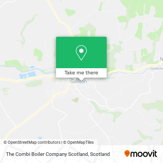 The Combi Boiler Company Scotland map