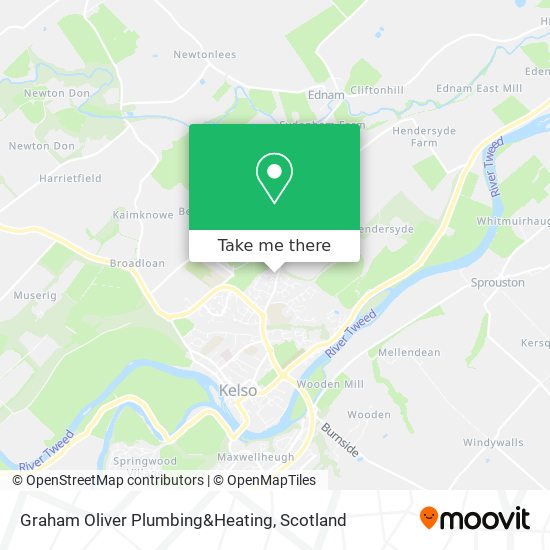 Graham Oliver Plumbing&Heating map