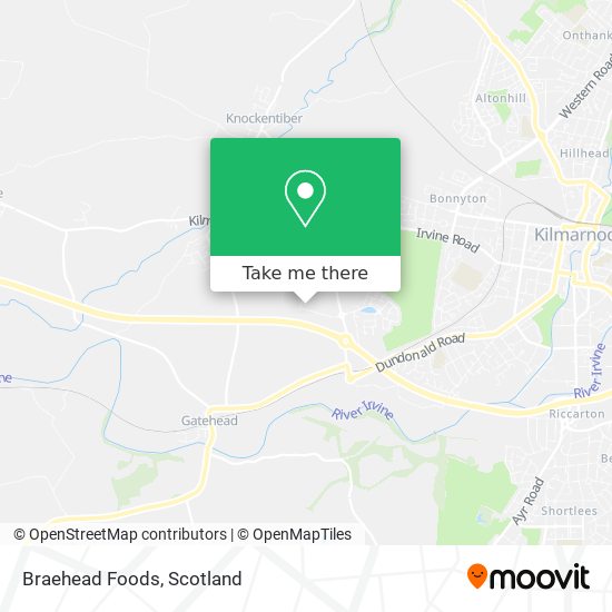 Braehead Foods map