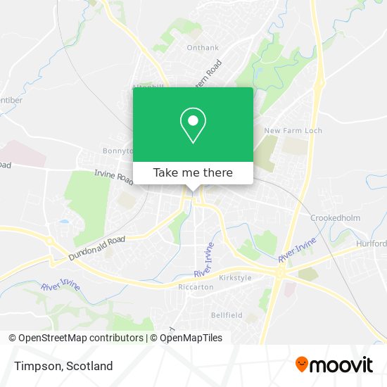 Timpson map