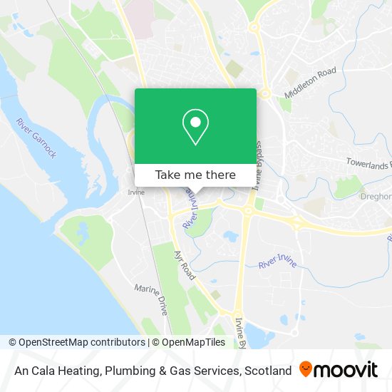 An Cala Heating, Plumbing & Gas Services map