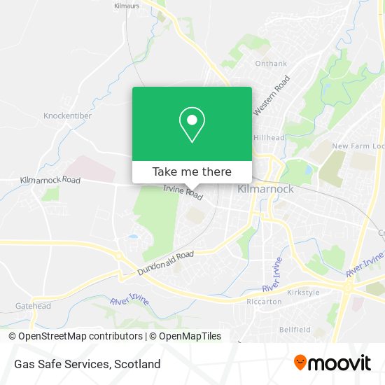 Gas Safe Services map