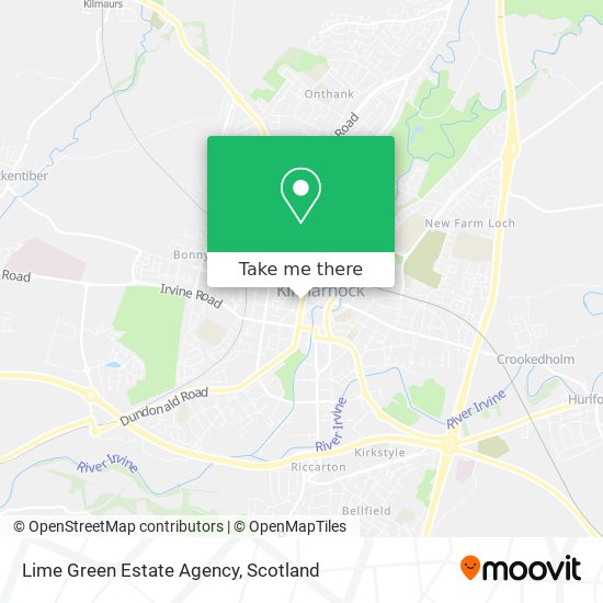 Lime Green Estate Agency map