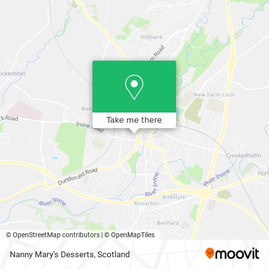 Nanny Mary's Desserts map