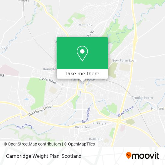 Cambridge Weight Plan map