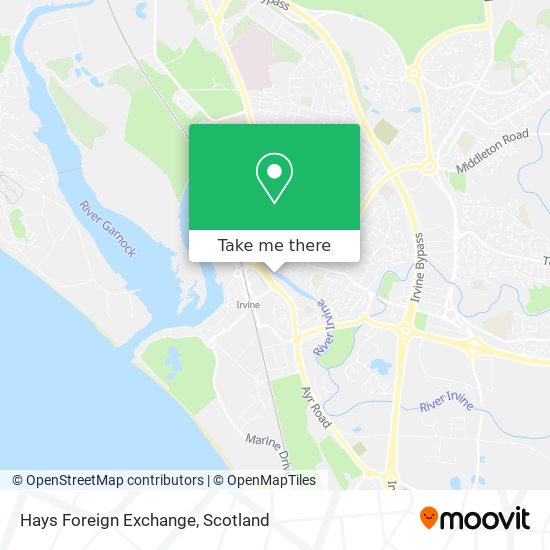 Hays Foreign Exchange map