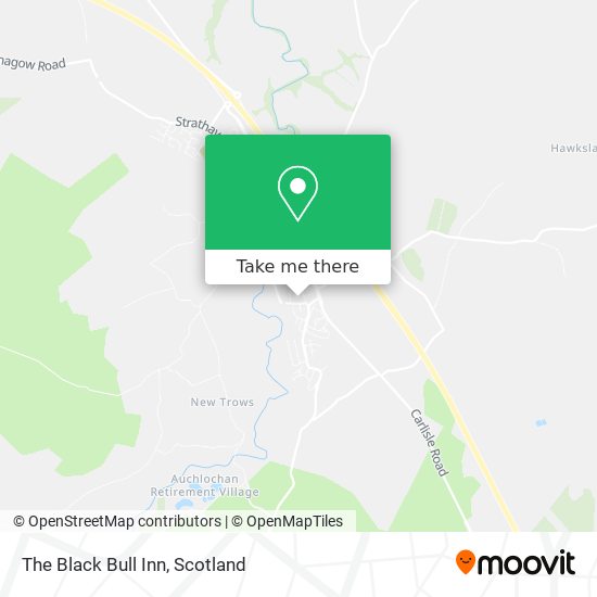 The Black Bull Inn map