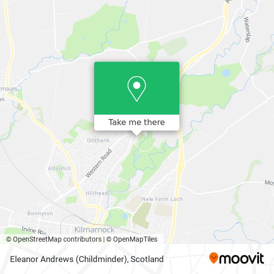 Eleanor Andrews (Childminder) map
