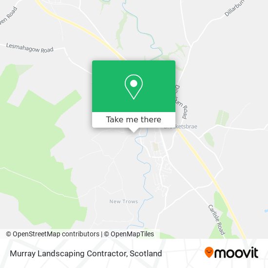 Murray Landscaping Contractor map