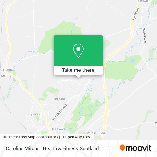 Caroline Mitchell Health & Fitness map