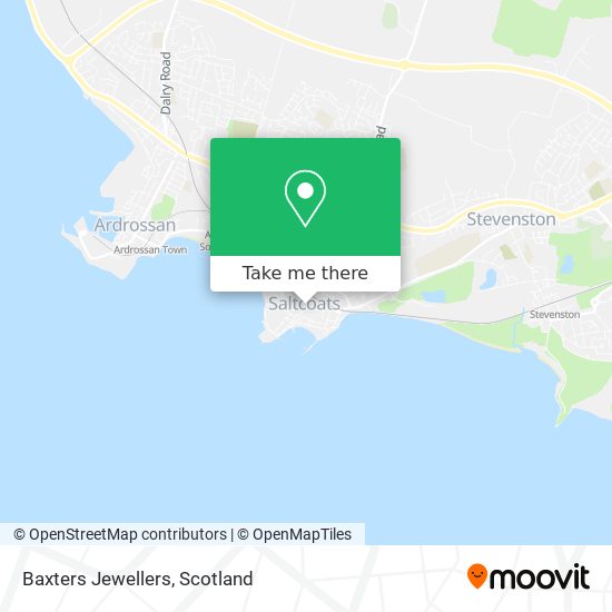 Baxters Jewellers map