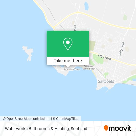 Waterworks Bathrooms & Heating map