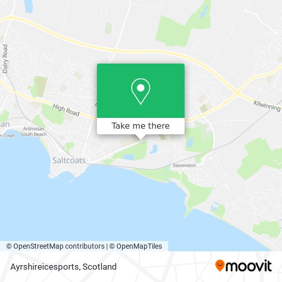 Ayrshireicesports map