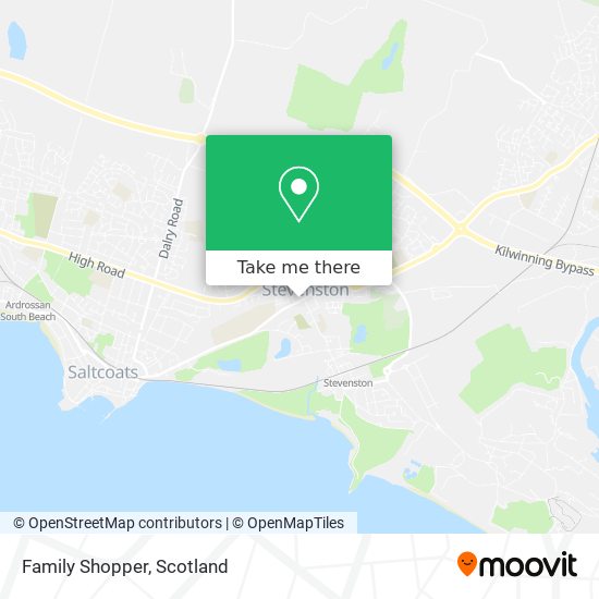 Family Shopper map