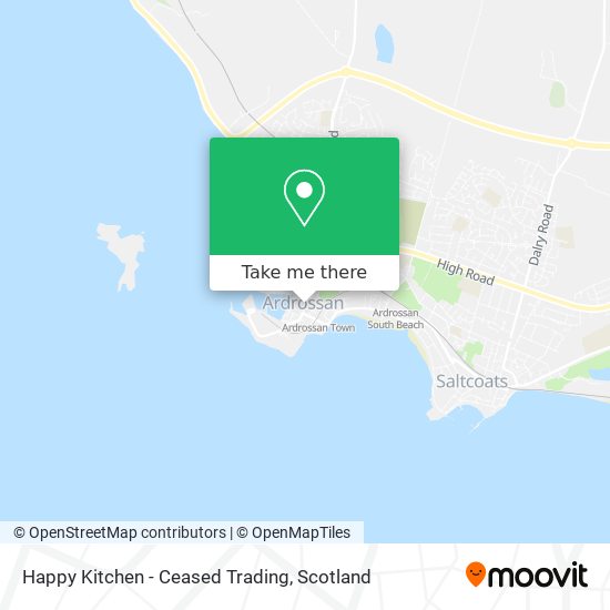 Happy Kitchen - Ceased Trading map