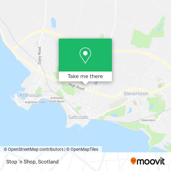 Stop 'n Shop map