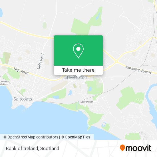 Bank of Ireland map