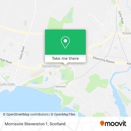 Morrisons Stevenston 1 map