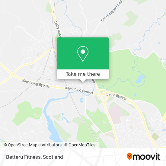 Betteru Fitness map