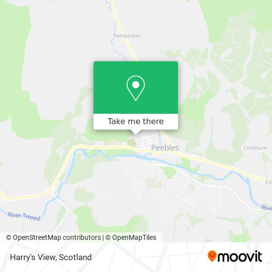 Harry's View map
