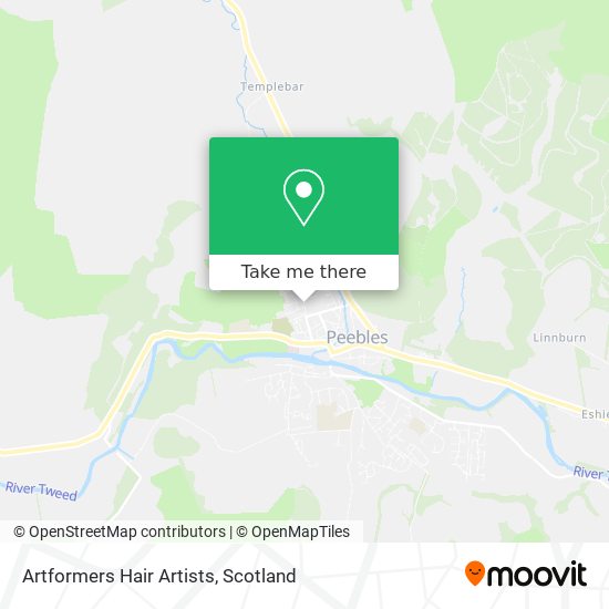 Artformers Hair Artists map