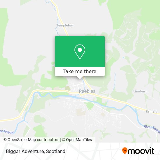 Biggar Adventure map