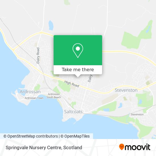 Springvale Nursery Centre map