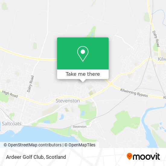 Ardeer Golf Club map