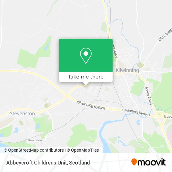 Abbeycroft Childrens Unit map