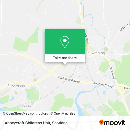Abbeycroft Childrens Unit map
