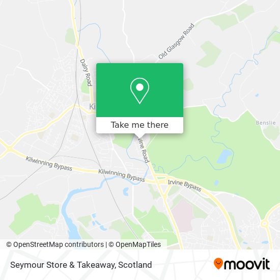 Seymour Store & Takeaway map