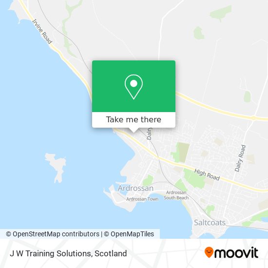 J W Training Solutions map