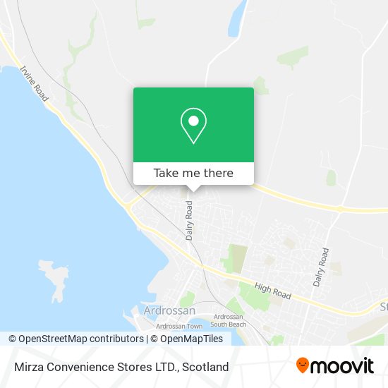 Mirza Convenience Stores LTD. map