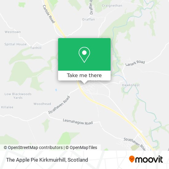 The Apple Pie Kirkmuirhill map