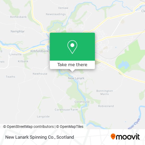 New Lanark Spinning Co. map
