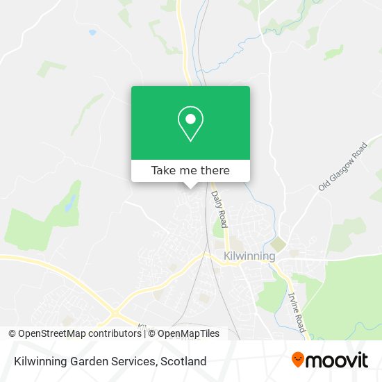 Kilwinning Garden Services map