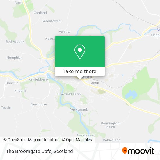 The Broomgate Cafe map