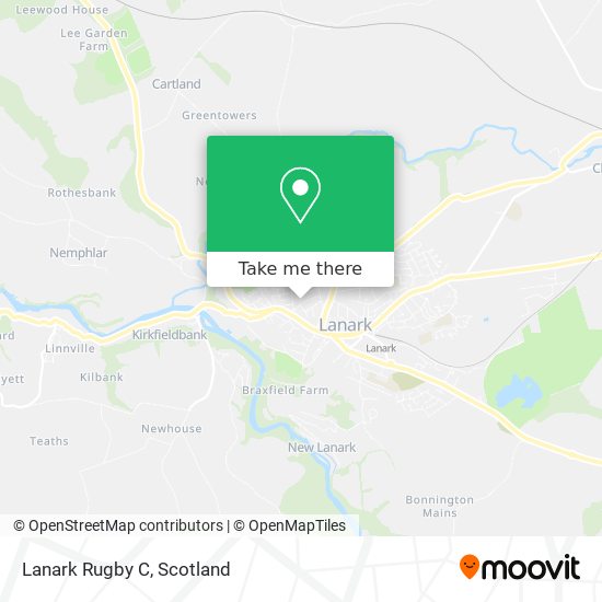 Lanark Rugby C map