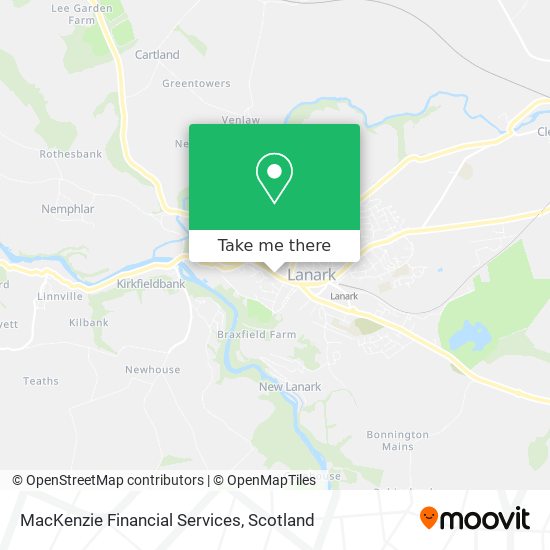 MacKenzie Financial Services map