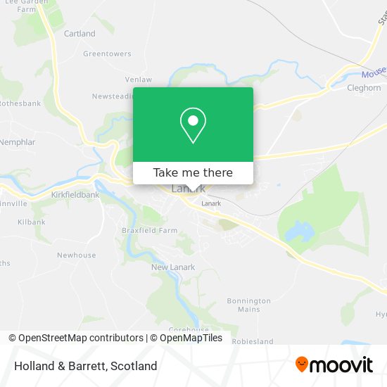 Holland & Barrett map