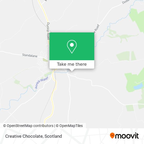 Creative Chocolate map