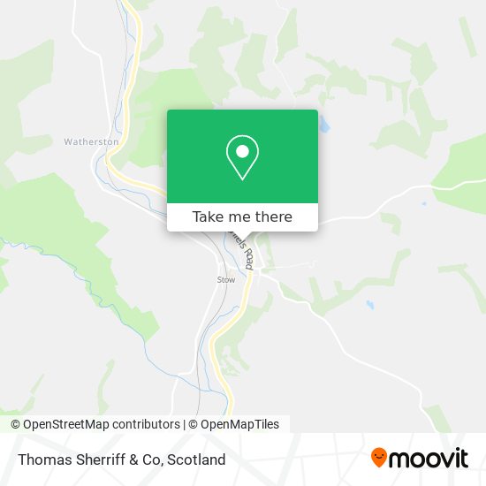 Thomas Sherriff & Co map