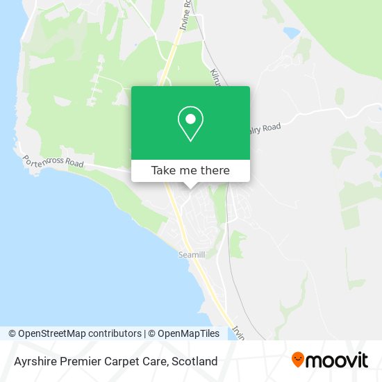 Ayrshire Premier Carpet Care map