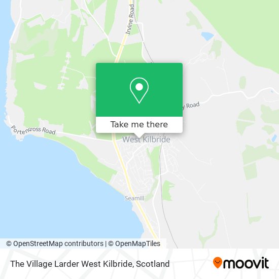 The Village Larder West Kilbride map