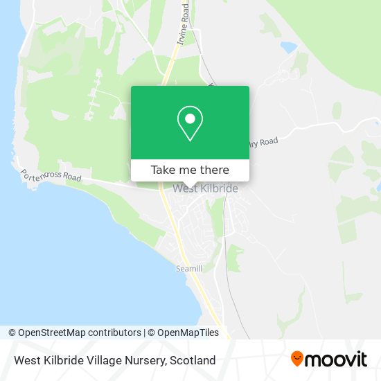 West Kilbride Village Nursery map