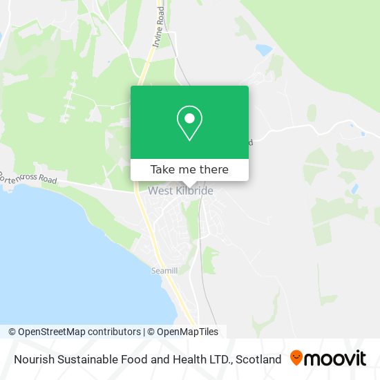 Nourish Sustainable Food and Health LTD. map
