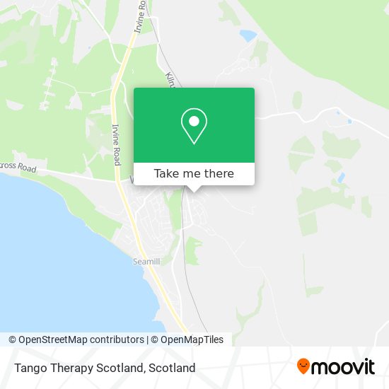 Tango Therapy Scotland map